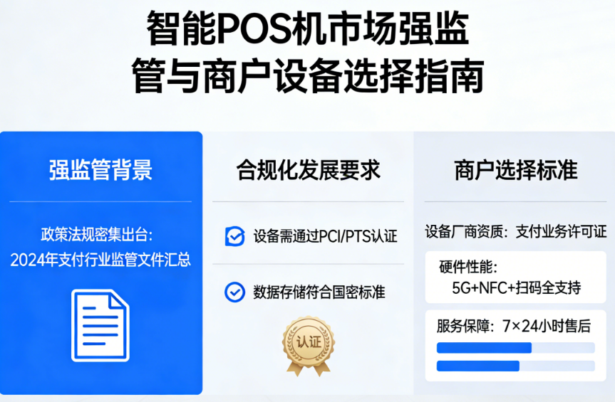 智能POS机市场迎来强监管：合规化发展成行业主旋律，商户如何选择可靠设备？